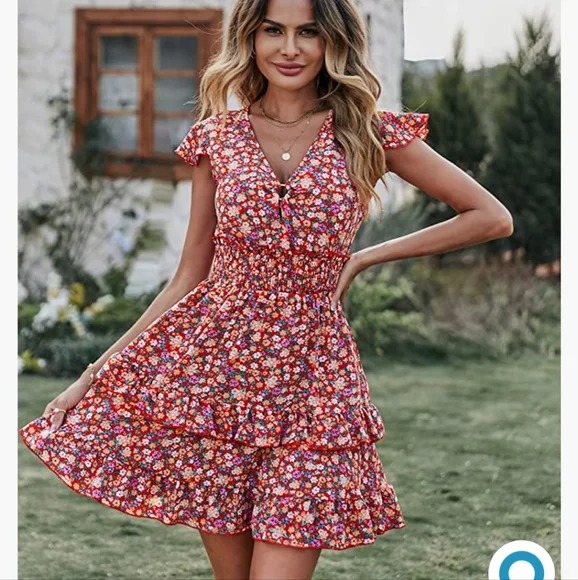 PrettyGarden | Dresses | Pretty Garden Summer Dress | Poshmark